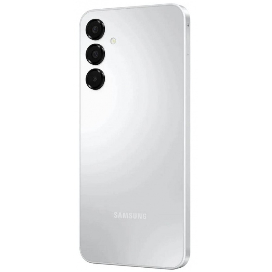 Смартфон Samsung SM-A165F Galaxy A16 128Gb 4Gb серебристый моноблок 3G 4G 6.7" 1080x2340 Android 14 50Mpix 802.11 a/b/g/n/ac NFC GPS GSM900/1800 GSM1900