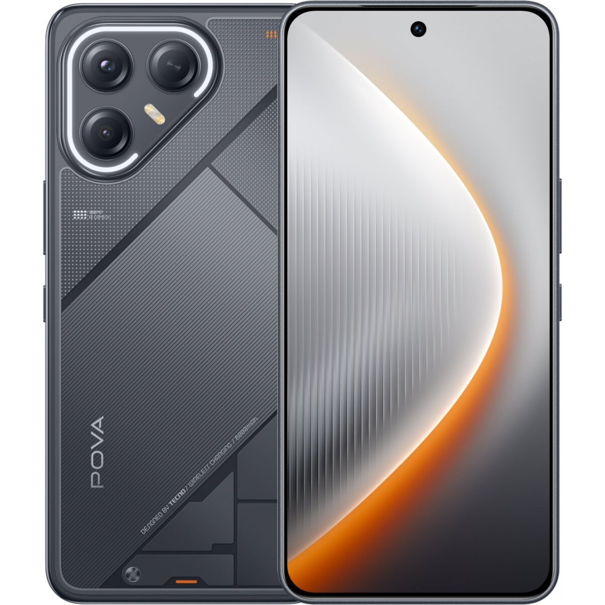 Смартфон Tecno Pova 7 Ultra 5G 256Gb 8Gb (LJ9 256+8 GEEK BLACK)