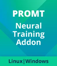 Модуль для PROMT Neural Translation Server Intranet Edition Workgroup, 1 яз.м на выбор, Win)*, 12 м.Max пол-ей 10. Конкурентных л. 5