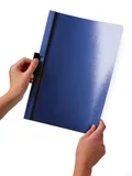 Папка с клипом Durable Duraclip 2209-04 прозрач. верх.лист A4 1-60лист. желтый