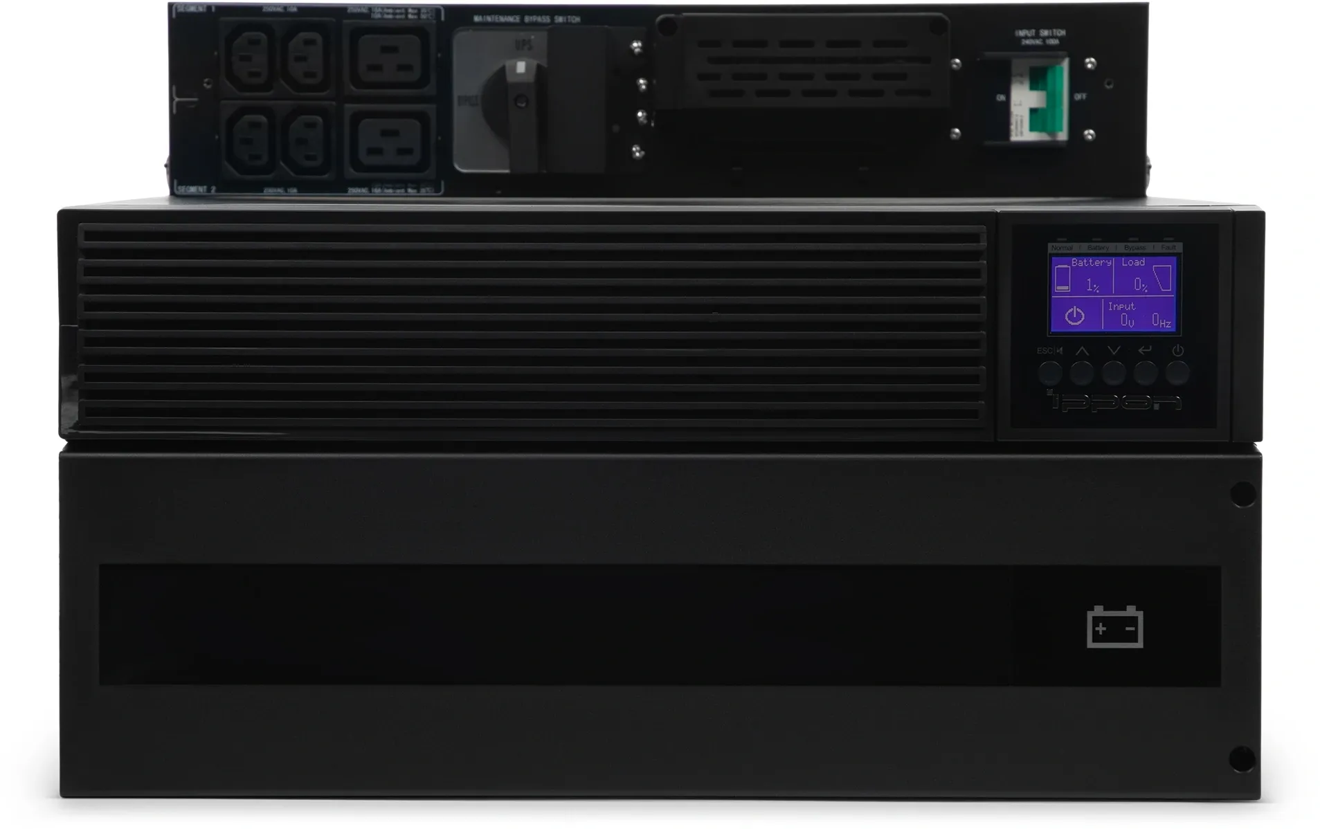 Источник бесперебойного питания Ippon Innova RT II 6000 6000Вт 6000ВА черный