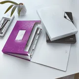 Папка на резинке Leitz WOW 45890062 A4 полипропилен фиолетовый вмест.:200лист.