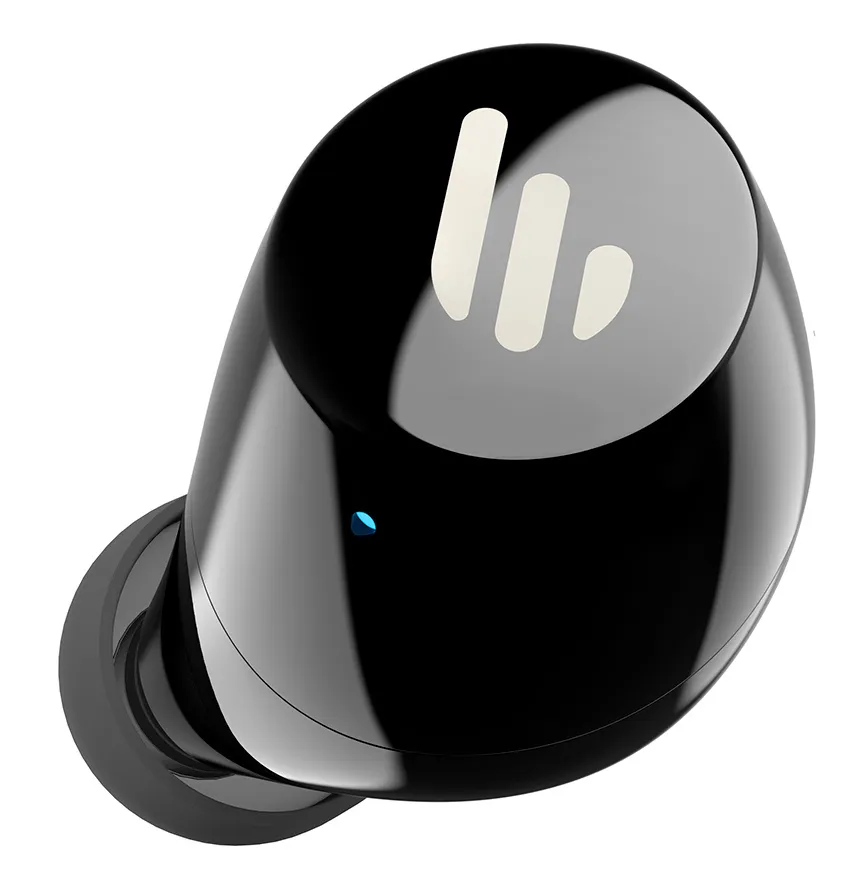 Гарнитура вкладыши Edifier TWS1 черный беспроводные bluetooth в ушной раковине