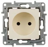 Розетка силов. Legrand Etika 672334 скрыт. штор. IP21 слоновая кость