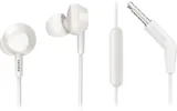Гарнитура вкладыши Philips TAE4105WT/00 1.2м белый проводные в ушной раковине