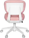 Кресло детское Cactus CS-CHR-3594PK розовый крестов. пластик белый