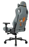 Кресло игровое Knight Craft Dragon серый эко.кожа крестов. металл