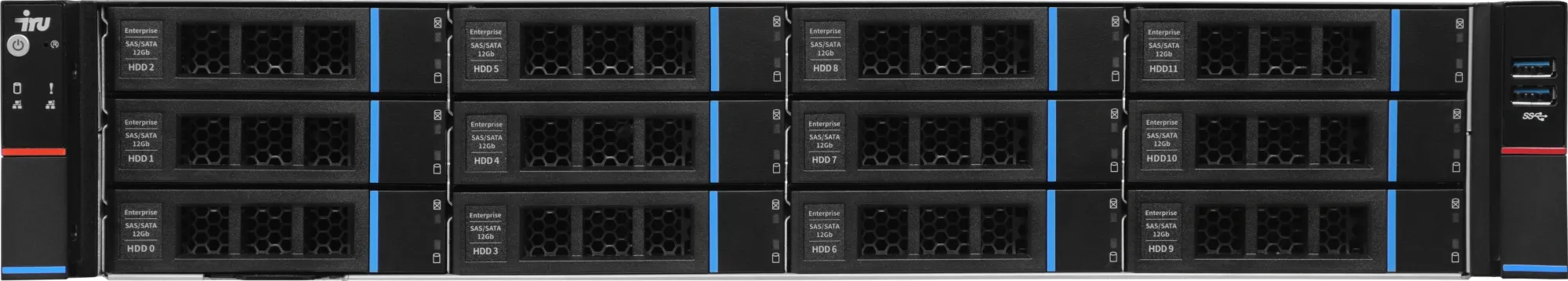 Сервер IRU Rock g2212ig3 2x5315Y 4x32Gb 9361-8I AST2500 2xGigEth 2x1300W w/o OS (2078568)