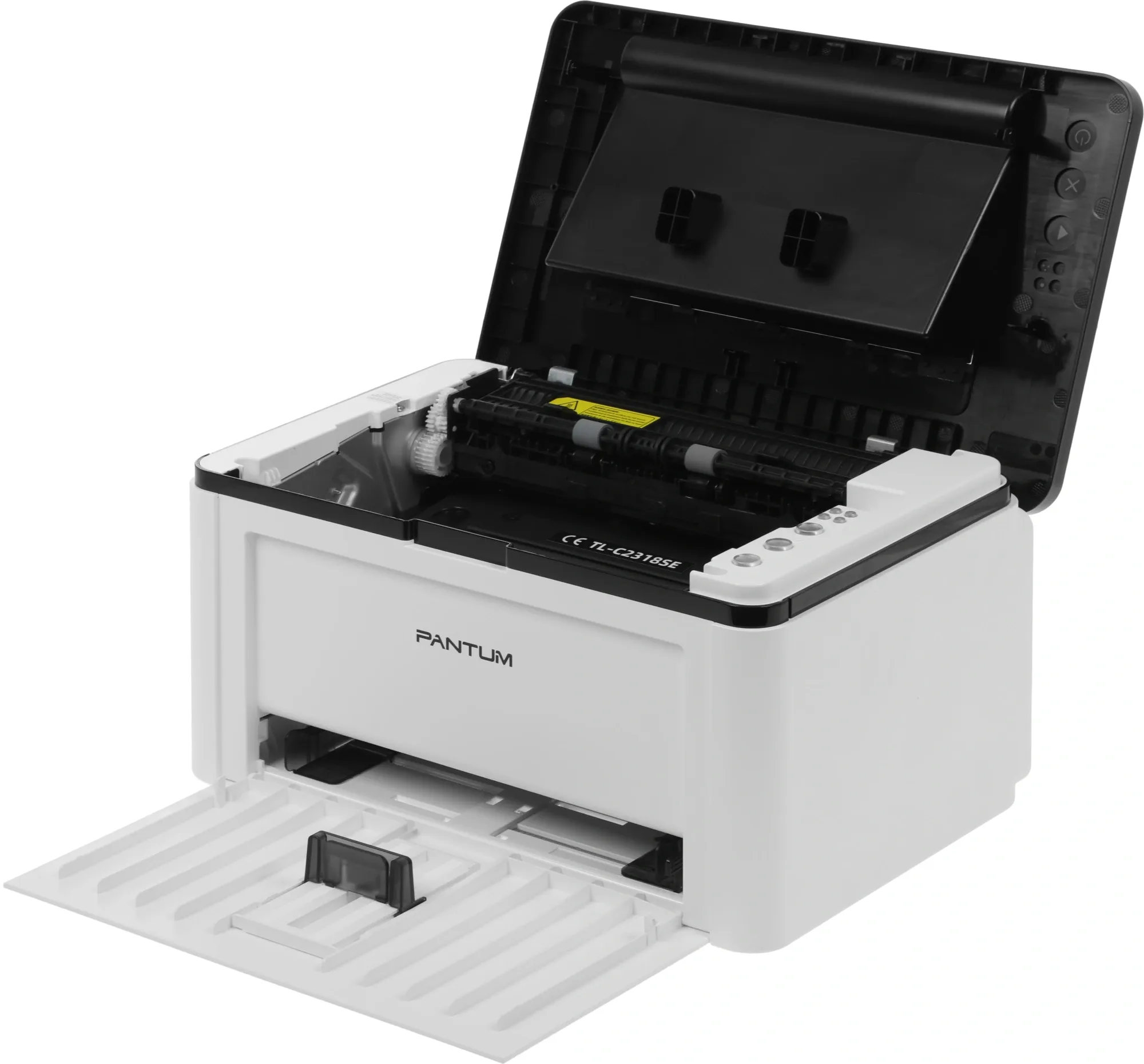 Принтер Pantum BP1800, Printer, Mono laser, А4, 18 ppm (max 15000 p/mon), 600 MHz, 1200x1200 dpi, 128 MB RAM, paper tray 150 pages, USB, start. cartridge 1600 pages (black)