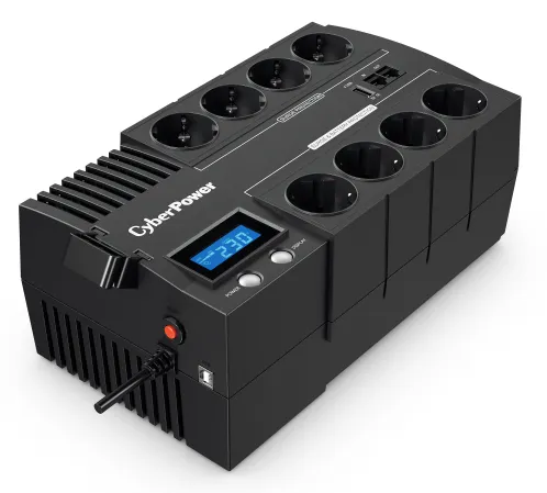 Источник бесперебойного питания Cyberpower BR700ELCD Line-Interactive 700VA/420W USB/RJ11/45 (4+4 EURO)