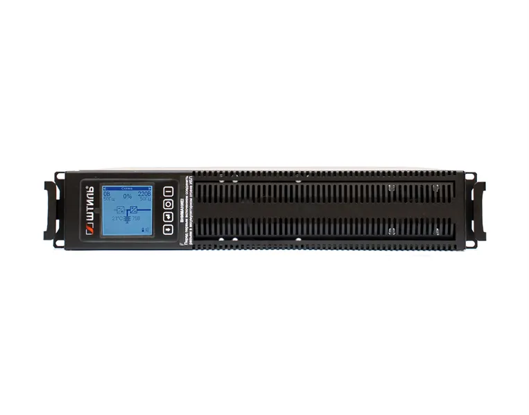 ШТИЛЬ ИБП 3000 ВА; 1 фазный; on-line; батарея: 72В, ext (no incl), ЗУ 2А; 2U; rack / tower