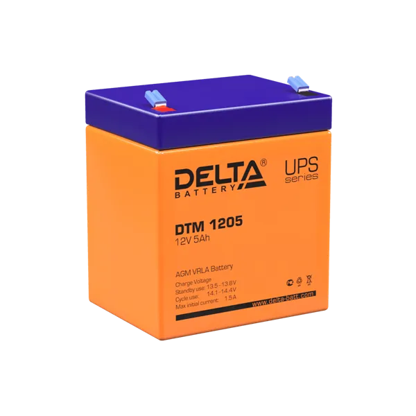 Батарея для ИБП Delta DTM 1205 12В 5Ач