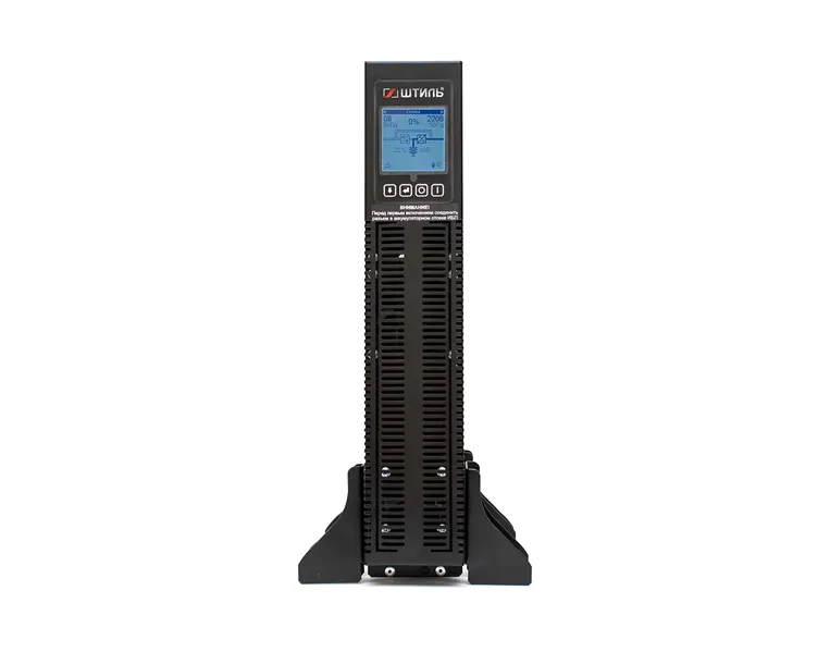 ШТИЛЬ ИБП 3000 ВА; 1 фазный; on-line; батарея: 72В, ext (no incl), ЗУ 2А; 2U; rack / tower