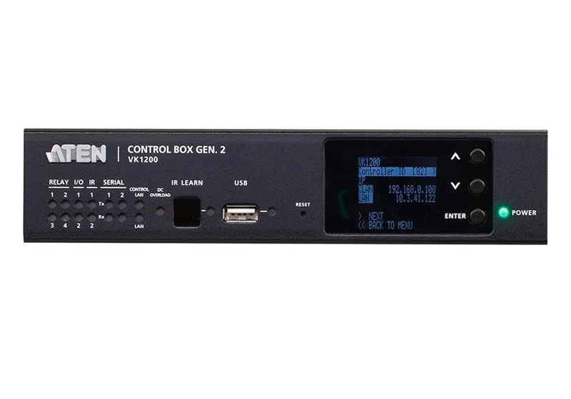 ATEN Compact Control Box Gen. 2 with Dual LAN (2 key)