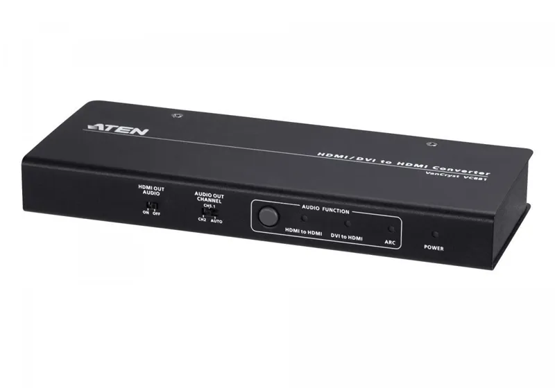 ATEN 4K HDMI/DVI to HDMI Converter with Audio De-embedder