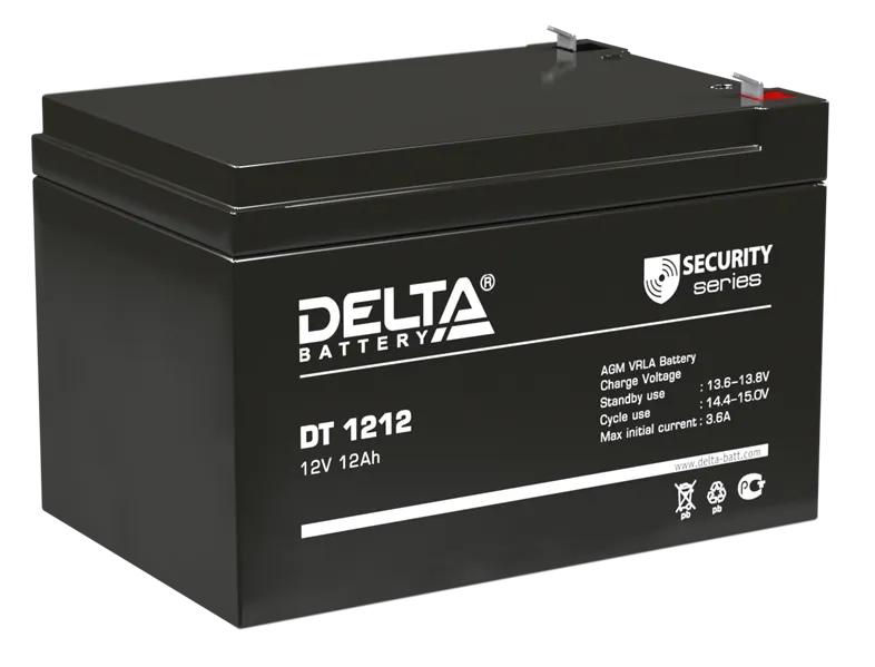 Батарея для ИБП Delta DT 1212 12В 12Ач