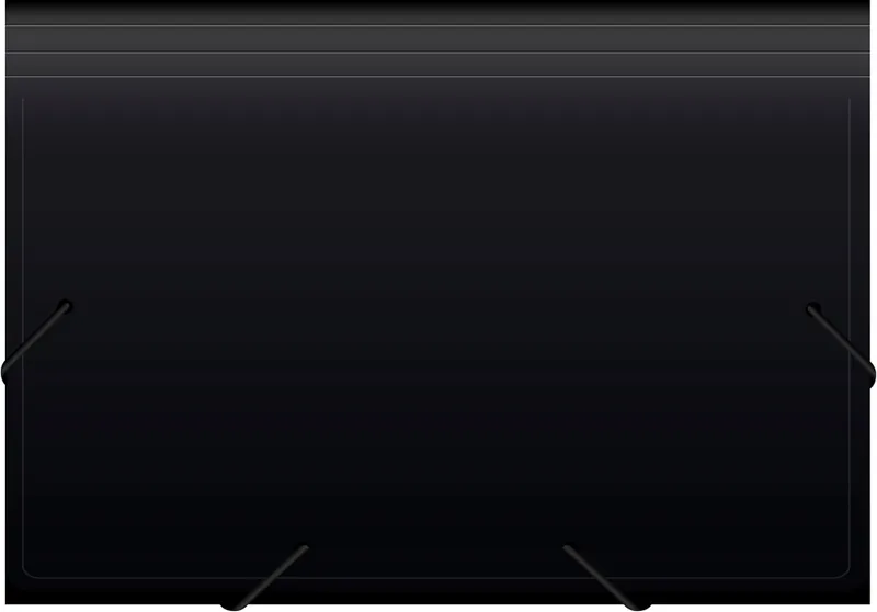 Портфель Бюрократ -BPR6BLCK 6 отдел. A4 пластик 0.7мм черный