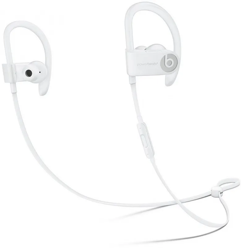 Гарнитура вкладыши Beats Powerbeats 3 белый беспроводные bluetooth крепление за ухом (ML8W2EE/A)