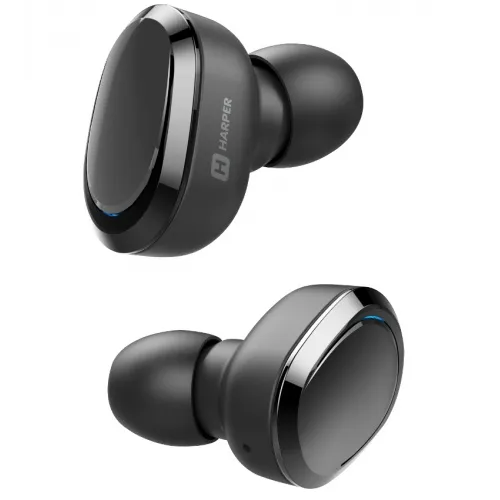 Гарнитура вкладыши Harper HB-509 черный беспроводные bluetooth в ушной раковине (H00002181)