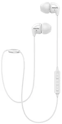 Гарнитура вкладыши Philips SHB3595 белый беспроводные bluetooth шейный обод (SHB3595WT/10)