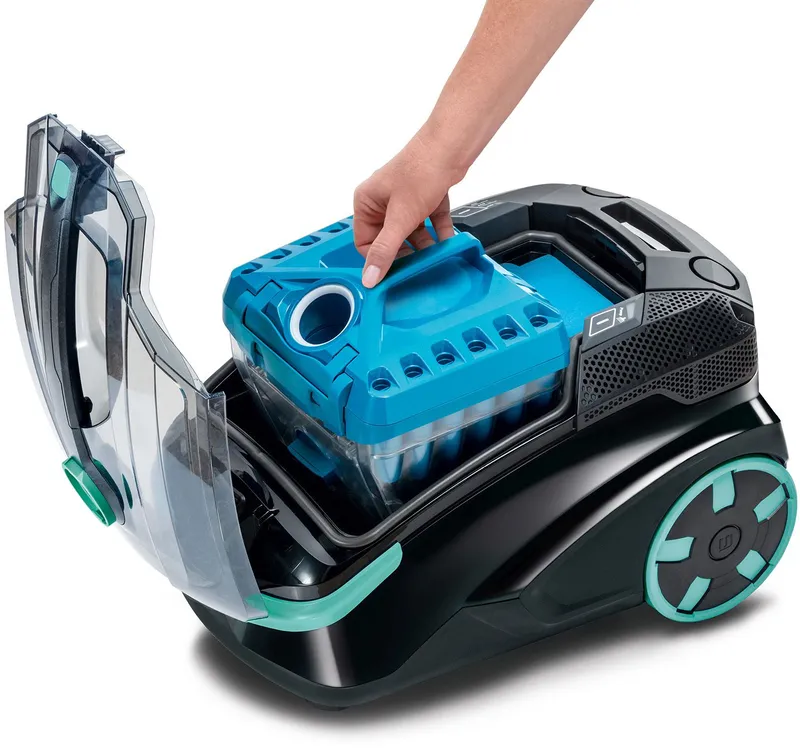 Пылесос моющий Thomas DryBOX Amfibia Family 1700Вт черный/голубой