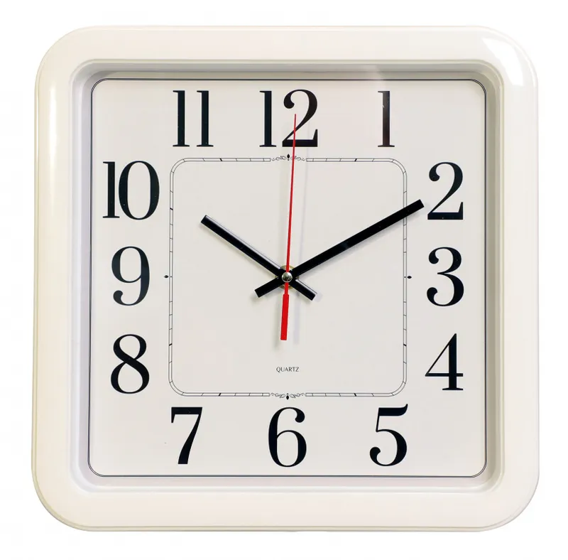 Часы настенные аналоговые Бюрократ WallC-S79P D29см белый (WALLC-S79P29/WHITE)