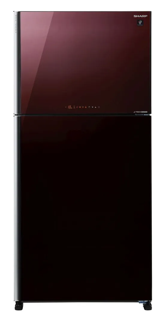 Холодильник Sharp SJ-XG60PGRD бордовый/черный (двухкамерный)