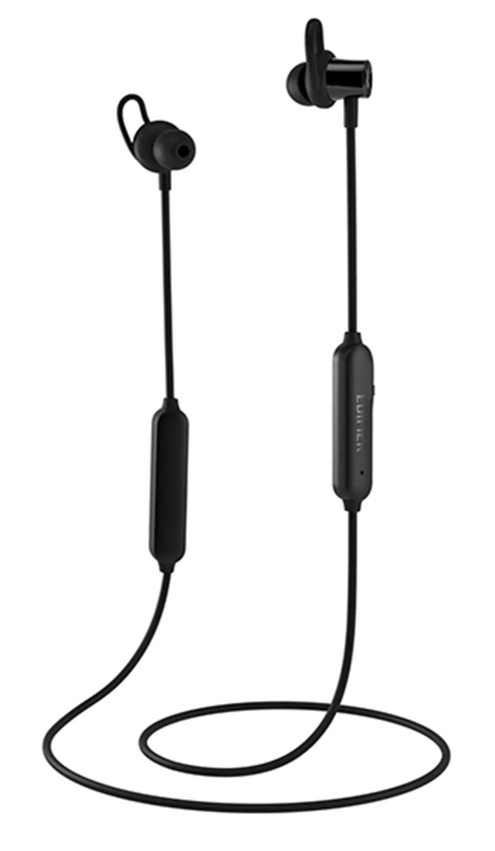 Гарнитура вкладыши Edifier W200BT SE 0.5м черный беспроводные bluetooth в ушной раковине