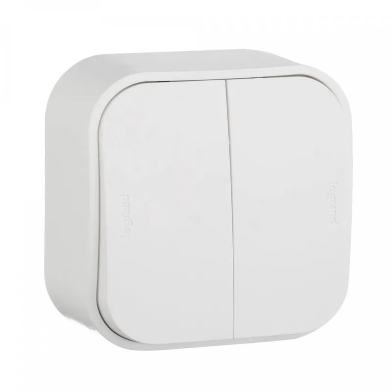 Выключатель Legrand Quteo откр. 2кл. IP20 белый (782202)