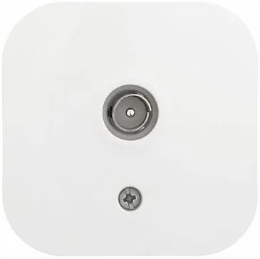Розетка телев. Legrand Quteo 782215 откр. белый