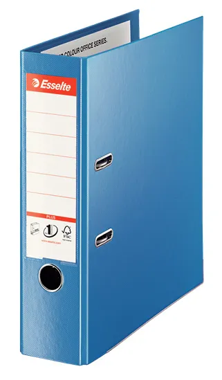 Папка-регистратор Esselte №1 Power Maxi 81185 A4 80мм пластик синий вместимость 600 листов