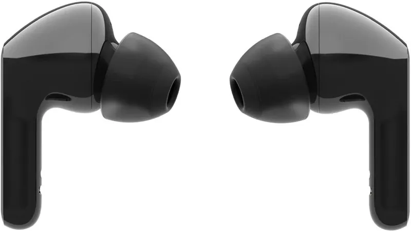 Гарнитура вкладыши LG TONE Free FN6 черный беспроводные bluetooth в ушной раковине (HBS-FN6.ABRUBK)