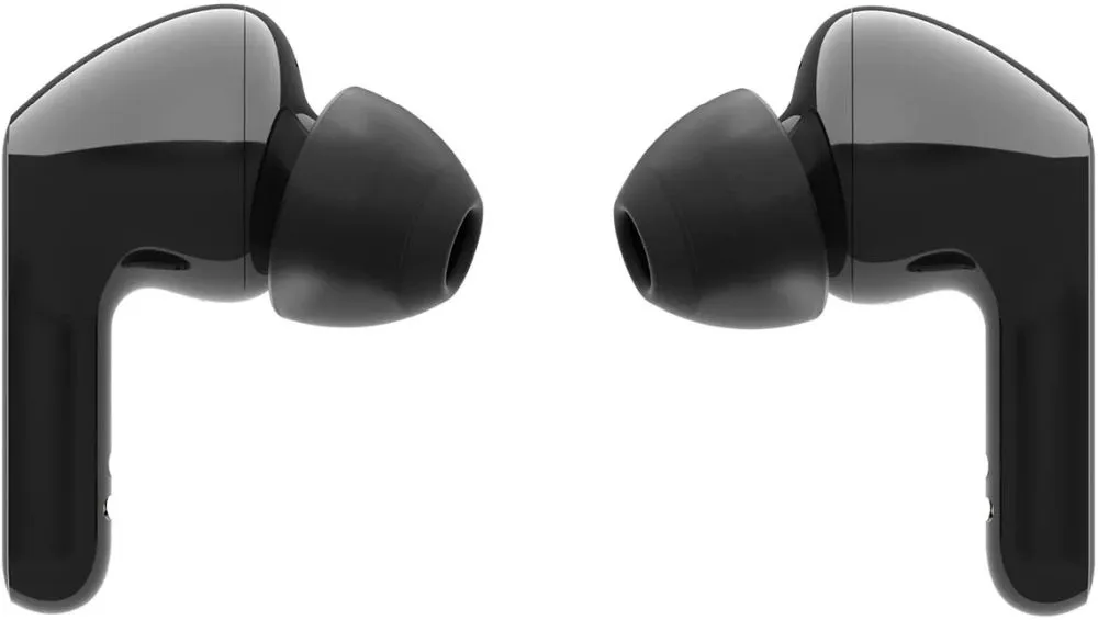 Гарнитура вкладыши LG Tone Free HBS-FN4 черный беспроводные bluetooth в ушной раковине (HBS-FN4.ABRUBK)