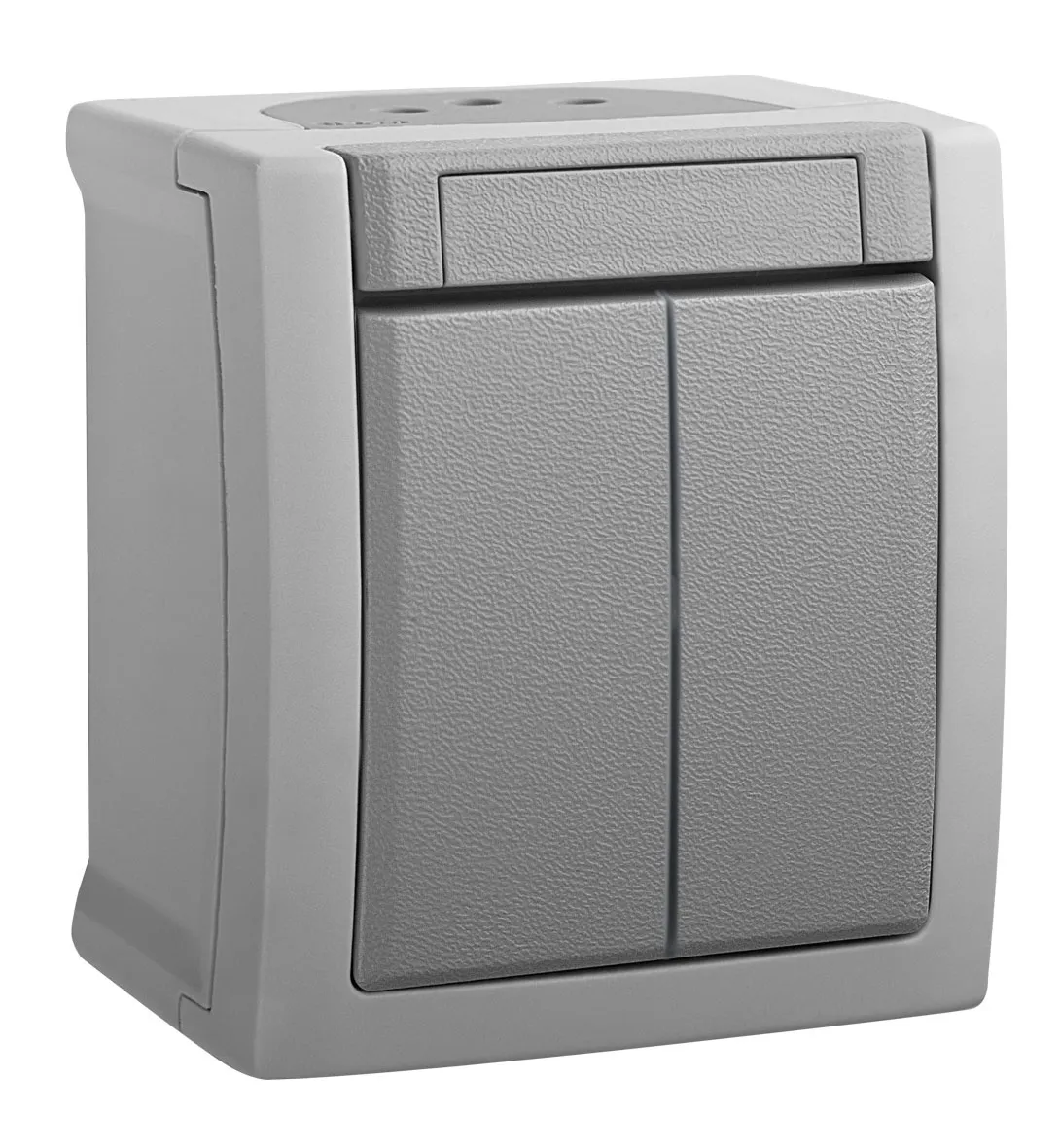 Выключатель Panasonic Pacific откр. 2кл. IP54 серый матовый (упак.:1шт) (WPTC40092GR-RU)