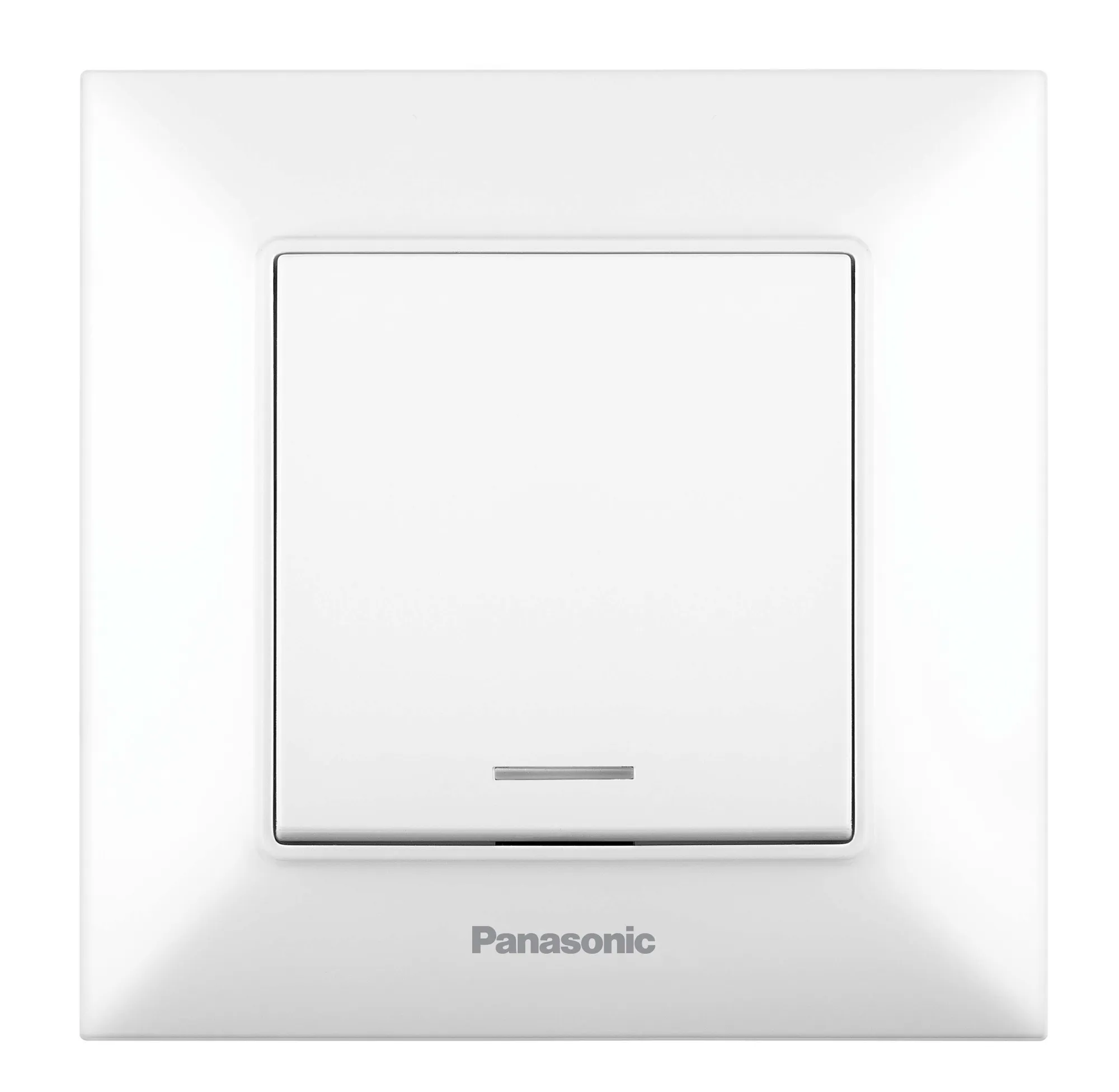 Выключатель Panasonic Arkedia Slim скрыт. 1кл. с подсветкой IP20 белый (упак.:1шт) (WNTC00022WH-RU)