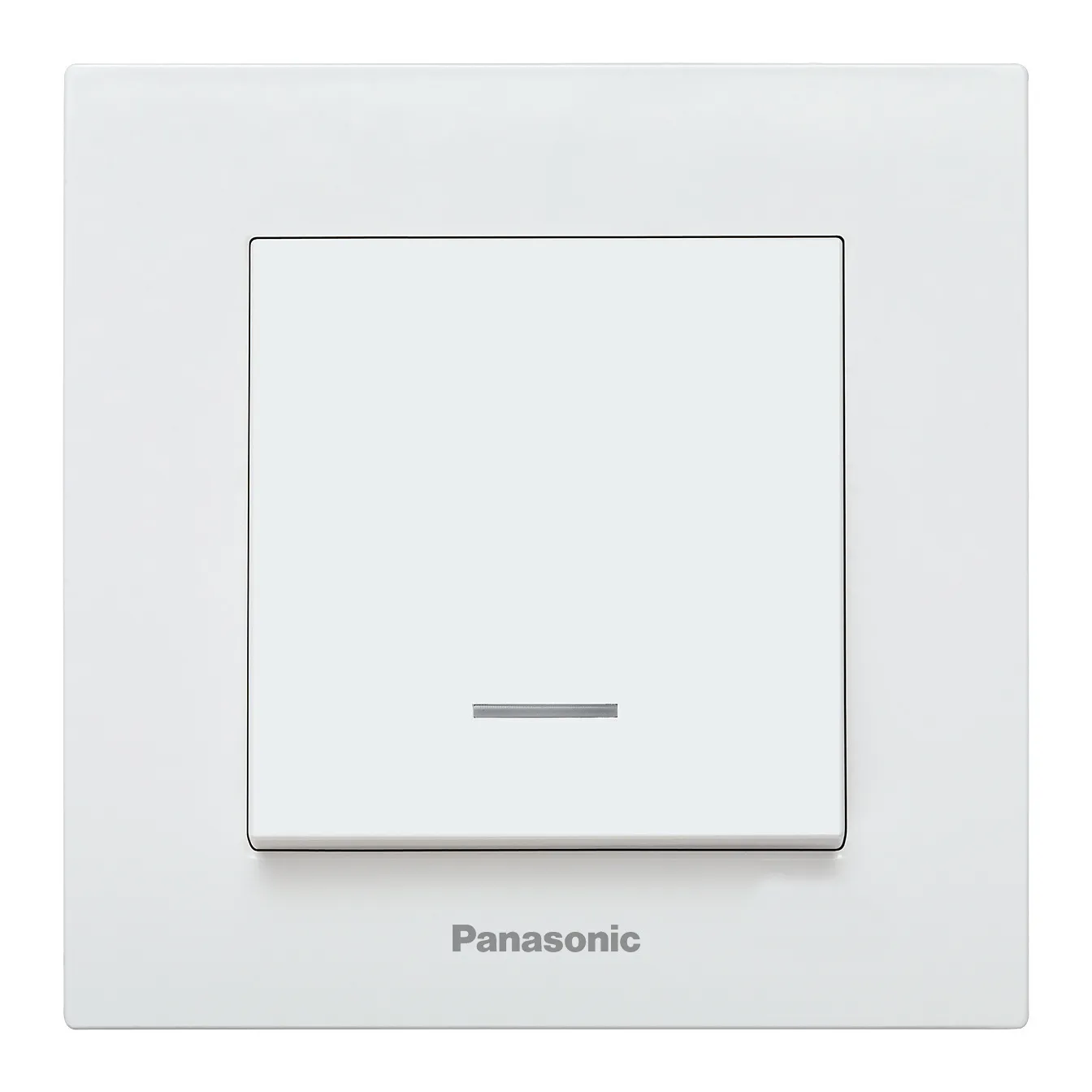 Выключатель Panasonic Karre Plus скрыт. 1кл. с подсветкой IP20 белый (упак.:1шт) (WKTC00022WH-RU)