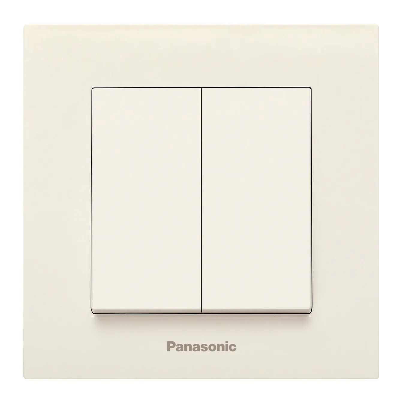 Выключатель Panasonic Karre Plus скрыт. 2кл. IP20 бежевый (упак.:1шт) (WKTC00122BG-RU)