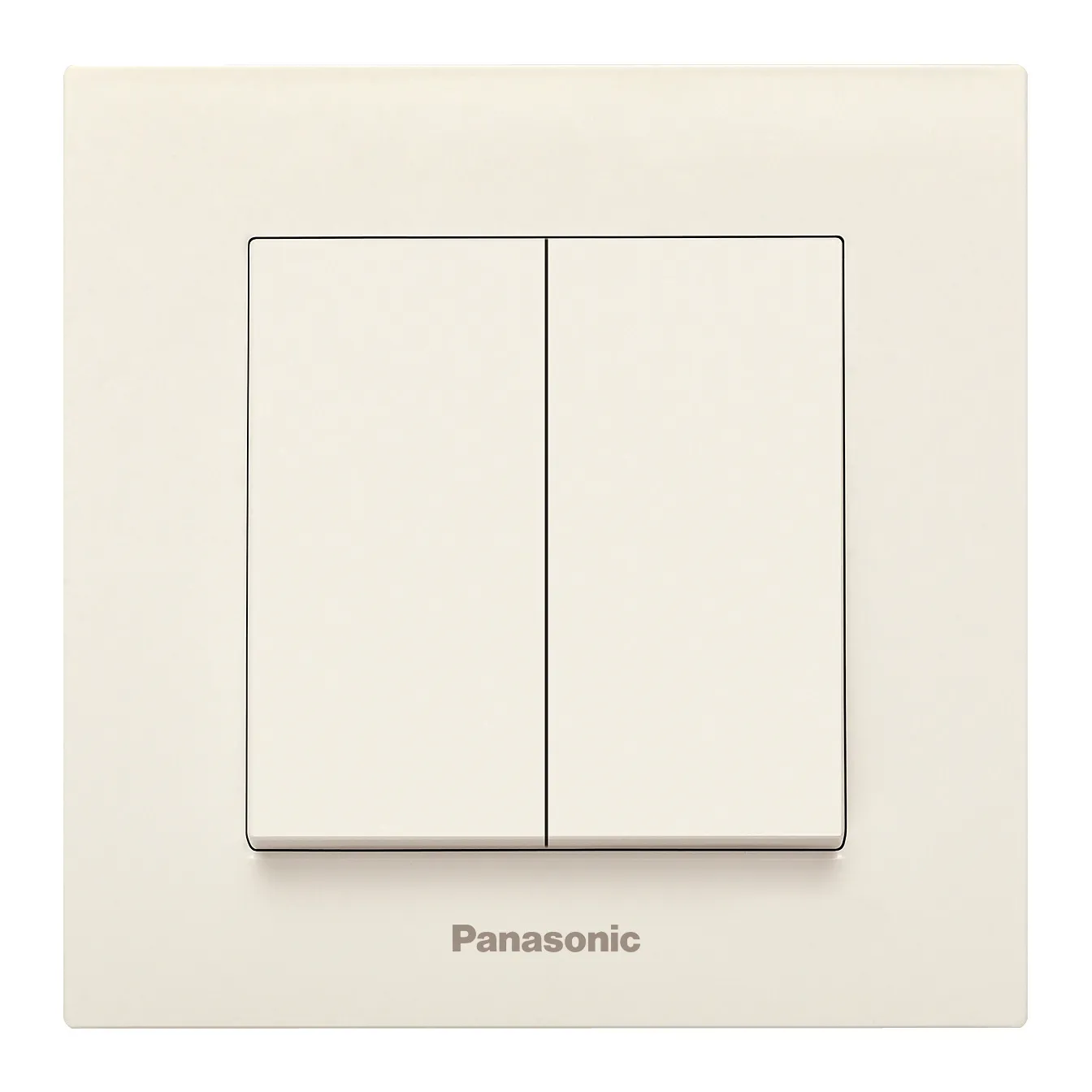 Выключатель Panasonic Karre Plus скрыт. 2кл. IP20 бежевый (упак.:1шт) (WKTC00132BG-RU)