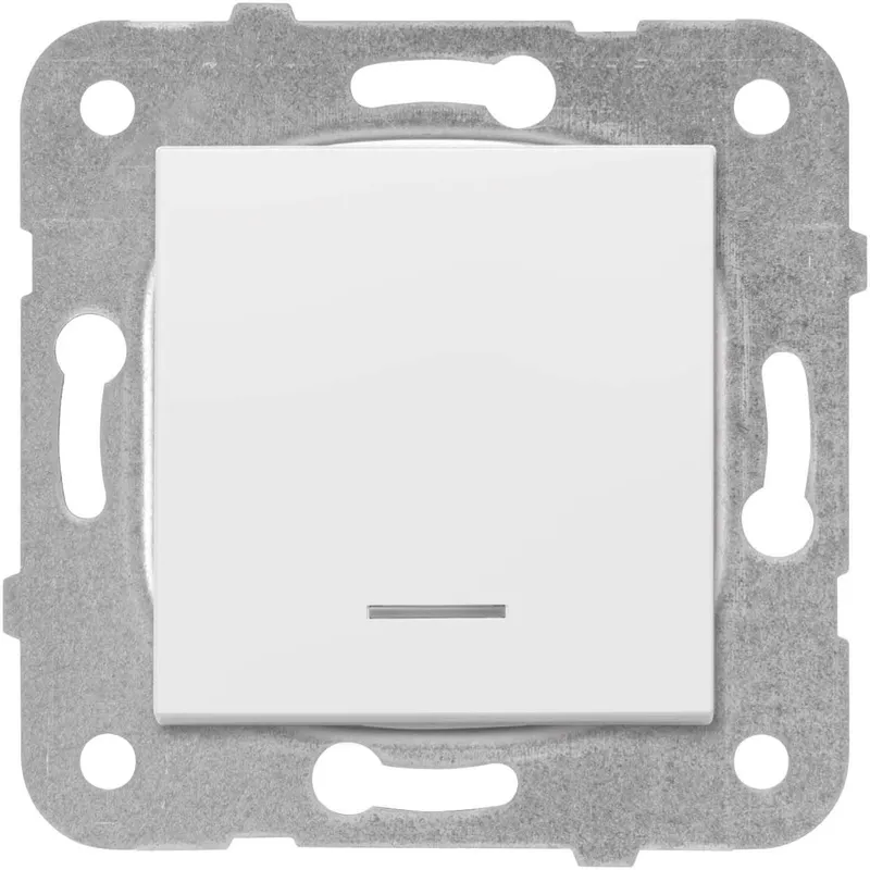 Выключатель Panasonic Karre&Arkedia скрыт. 1кл. с подсветкой IP20 белый (упак.:1шт) (WKTT00022WH-RU)