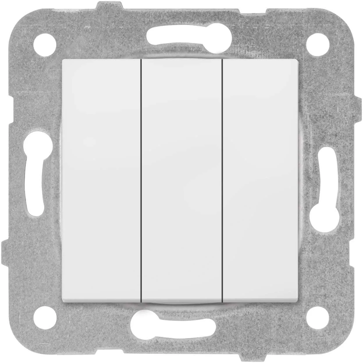 Выключатель Panasonic Karre&Arkedia скрыт. 3кл. IP20 белый (упак.:1шт) (WKTT00152WH-RU)