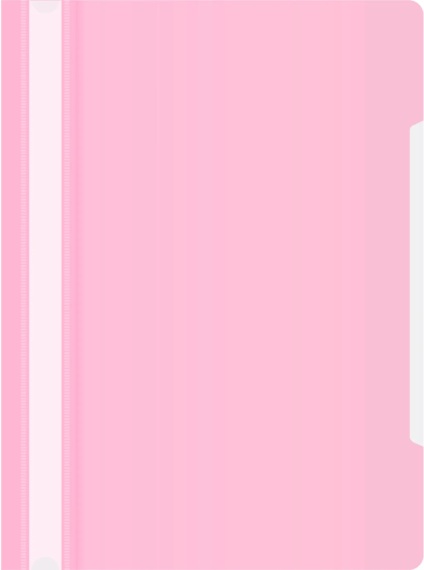 Папка-скоросшиватель Бюрократ Pastel -PSLPAST/PINK A4 прозрач.верх.лист пластик розовый 0.14/0.18