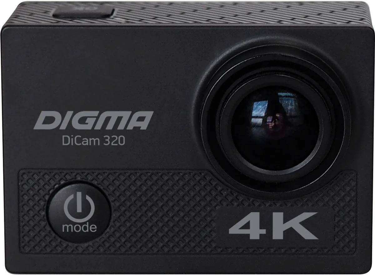Экшн-камера Digma DiCam 320 черный