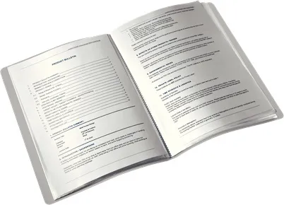 Папка с 20 прозр.вклад. Leitz Style 39580094 A4 полипропилен черная сталь (упак.:10шт)