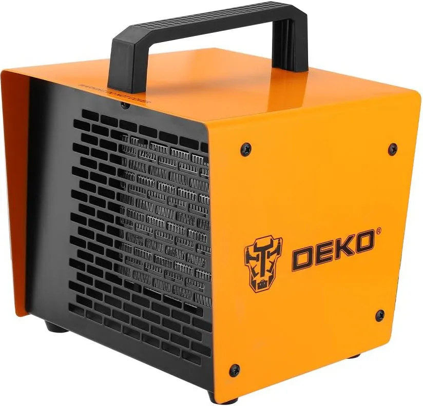 Тепловая пушка электрическая Deko DKIH2200 2200Вт желтый/черный