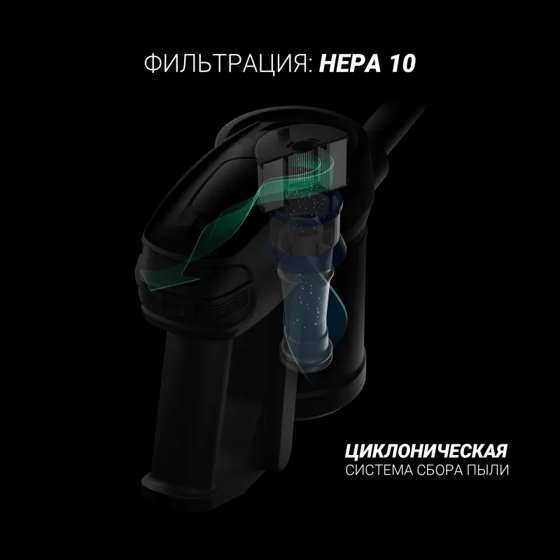 Пылесос ручной Polaris PVCS 1101 450Вт серебристый