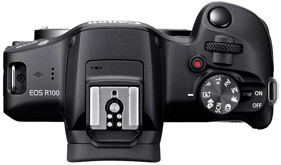Фотоаппарат Canon EOS R100 черный 24.1Mpix 3" 1080p WiFi RF-S 18-45mm f/4.5-6.3 IS STM LP-E17