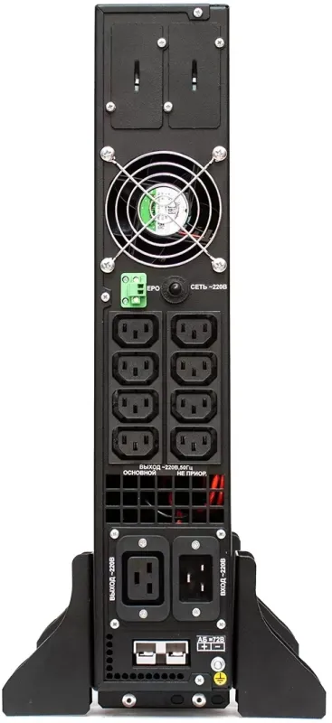 ШТИЛЬ ИБП 3000 ВА; 1 фазный; on-line; батарея: 72В, ext (no incl), ЗУ 2А; 2U; rack / tower