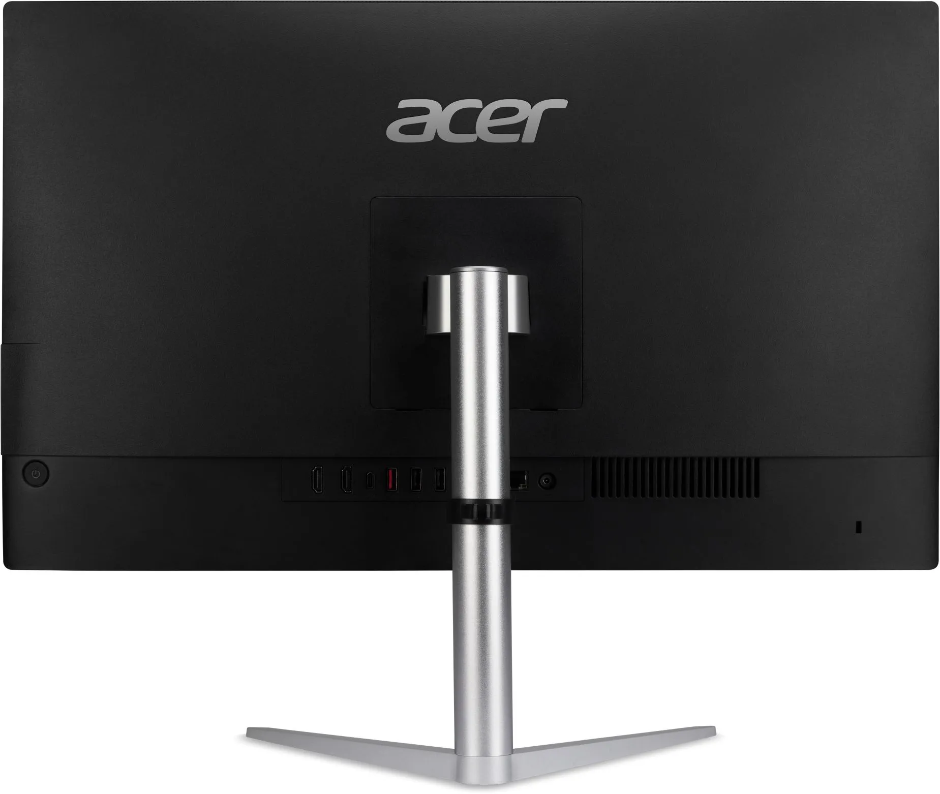 Моноблок Acer Aspire C24-1300 23.8" Full HD Ryzen 5 7520U (2.8) 16Gb SSD512Gb RGr CR Eshell GbitEth WiFi BT 65W клавиатура мышь Cam черный 1920x1080