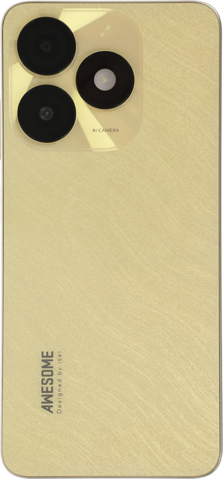 Смартфон Itel A667LP A50 64Gb 3Gb золотистый моноблок 3G 4G 2Sim 6.56" 720x1612 Android 14 8Mpix 802.11 b/g/n GPS GSM900/1800 GSM1900 TouchSc A-GPS microSD max512Gb