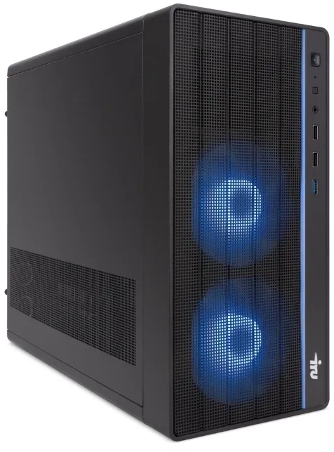 ПК IRU Game 510H6SEA MT i3 13100F (3.4) 16Gb SSD512Gb RTX3050 6Gb Free DOS GbitEth 500W черный (2074666)